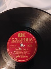 vintage Columbia Records 78 RPM shellac record, likely manufactured between the