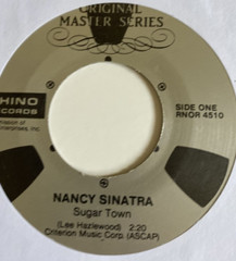 Nancy Sinatra 45 Sugar Town / Love Eyes NEW reissue unplayed pop