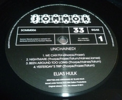 ELIAS HULK 33 RPM LP UNCHAINED ROCK HARD PROG SOMMOR RE