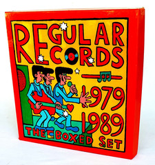 Regular Records 1979-1989 The Boxed Set -Martin Sharp -Tiny Tim Flowers Riptides