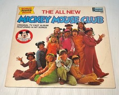 THE ALL NEW MICKEY MOUSE CLUB Vinyl LP 1976 Disneyland 2501 – VG