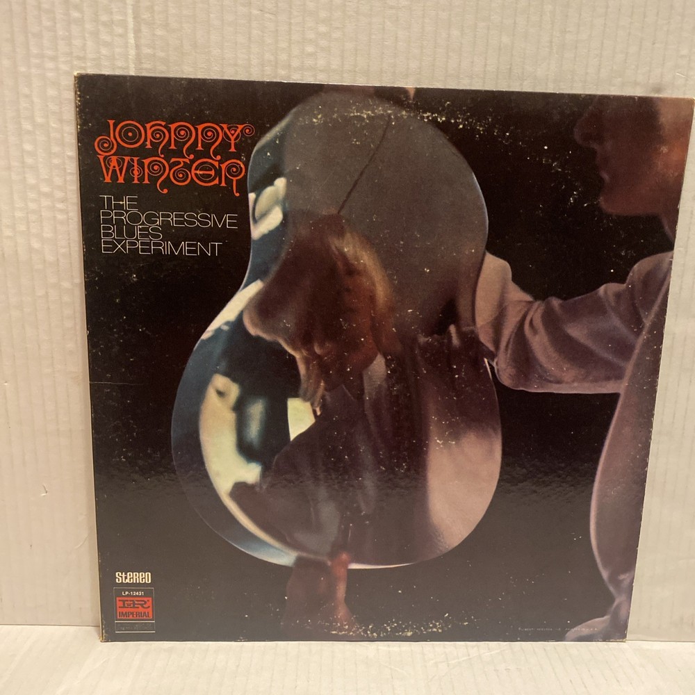 Johnny Winter The Progressive Blues Experiment Vinyl LP 1969 Imperial LP-12431