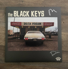 The Black Keys autographed Delta Kream 2021 Blues Vinyl LP Cardboard Sleeve