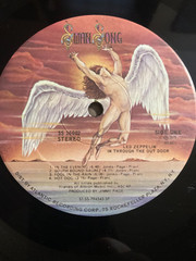 LED ZEPPELIN – IN THROUGH THE OUT DOOR 1979 Paper Bag “F” variant VG+/VG+