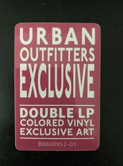 Replacement Hype Sticker for Lana Del Rey Ultraviolence UO Edition Vinyl