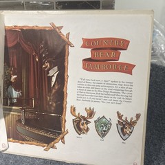Country Bear Jamboree 1972 Disneyland ST 3994 Jacket VG Vinyl NM Condition Shown