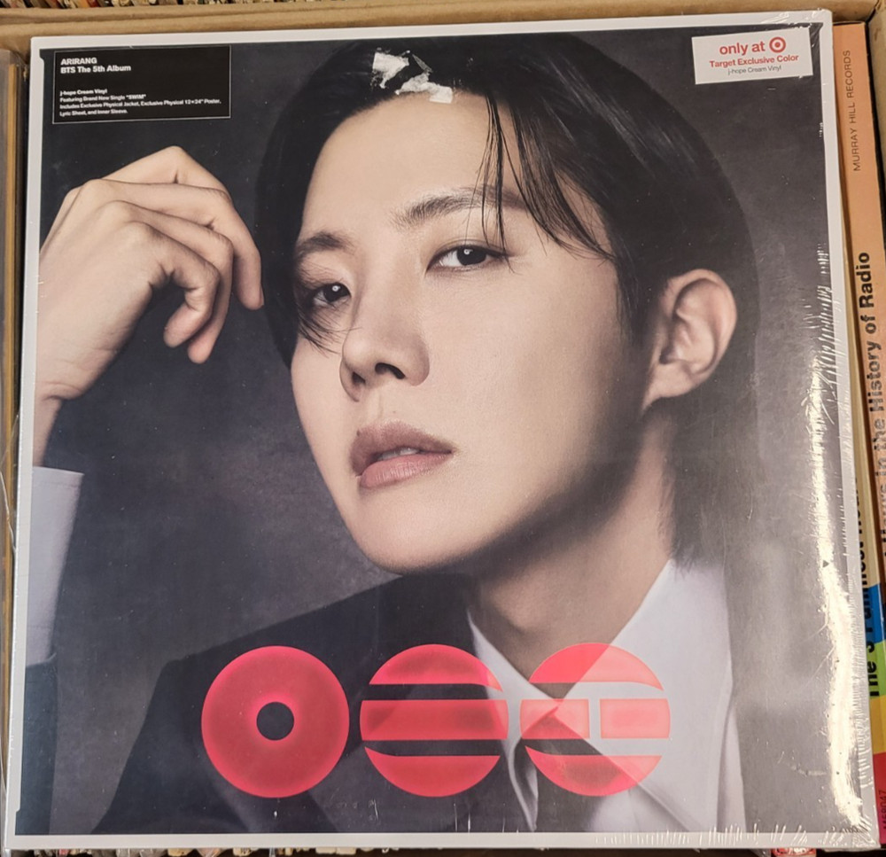 SEALED BTS – Arirang 5th Album J-Hope Cream Vinyl LP Target Exclusive Record New