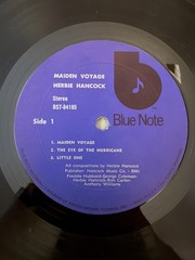 Herbie Hancock Maiden Voyage Vinyl LP Blue Note 84195 Stereo Freddie Hubbard Ron