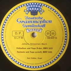 Johann Sebastian Bach, Karl Richter, Toccata Und Fuge D-moll, BWV 565 • Trioso