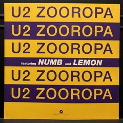 U2 Zooropa 12×12 1993 Promotional Flat – NM-