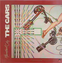 THE CARS Heartbeat City USED 1984 LP Rock New Wave Drive Vinyl Record EKS-60296