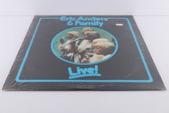 Eric Anders & Family – Live! 1982 Faith Bible Arvada Co. EA104 Vinyl LP SEALED
