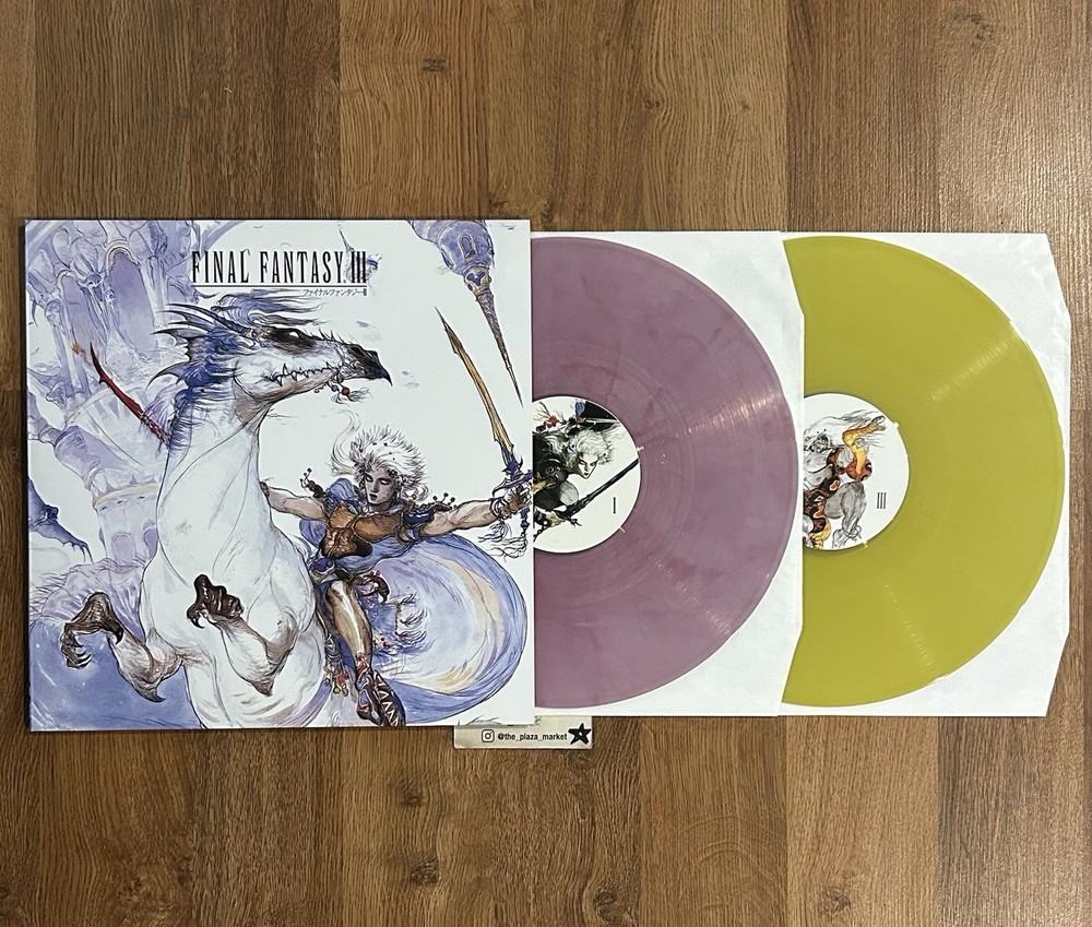 Final Fantasy 3 III DS vinyl Soundtrack Nintendo VGM record New Limited Alt