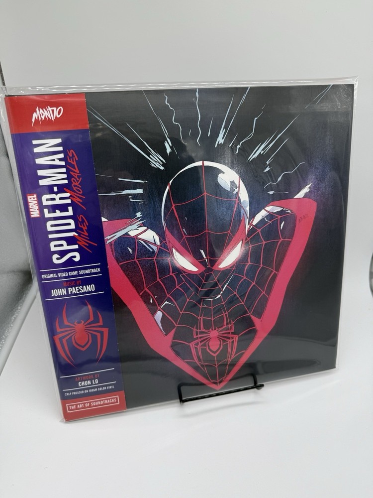 Marvel’s Spider-Man: Miles Morales Video Game Soundtrack. 2LP Color Mondo – Rare