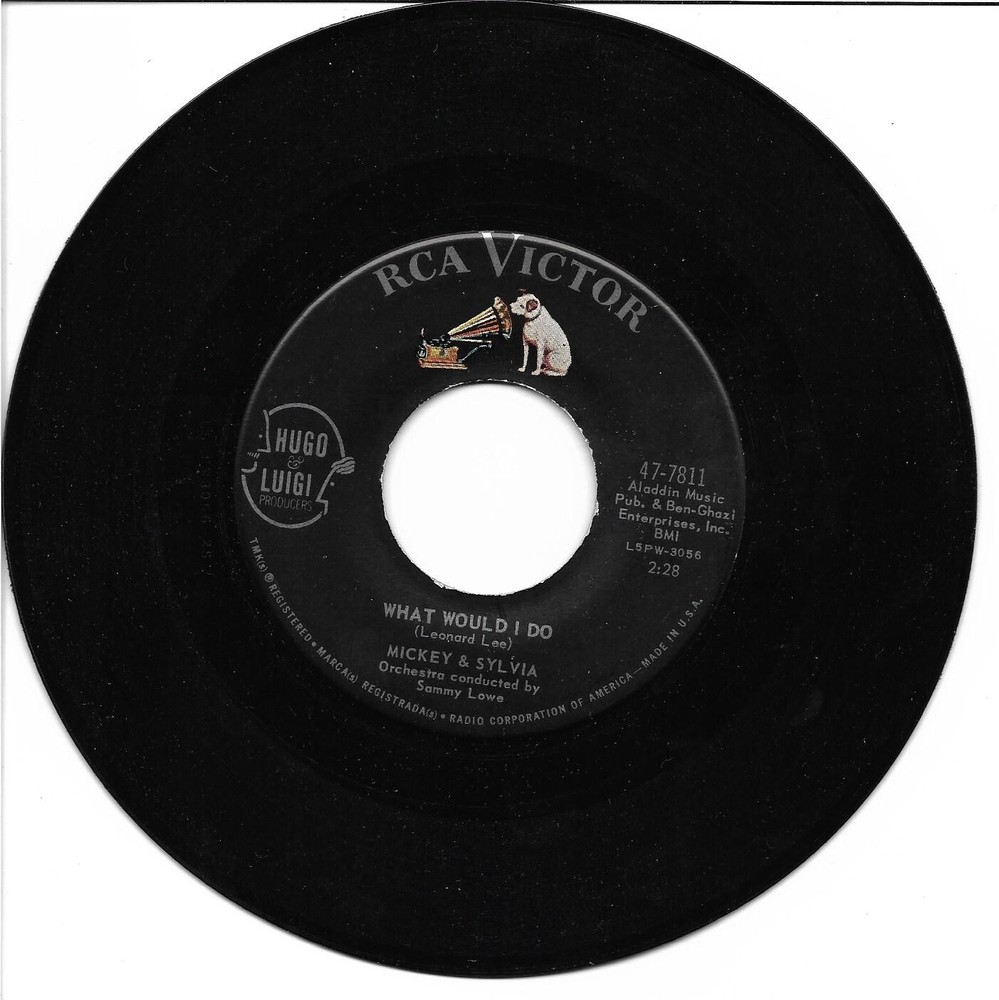 Mickey & Sylvia: “What Would I Do” / “This Is My Story” – VG ’60 – plays NM!