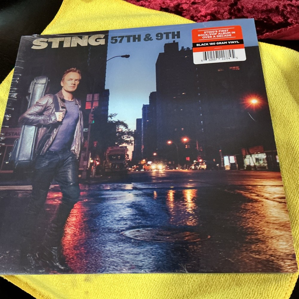 57th & 9th [Barnes & Noble Exclusive] [Blue Vinyl] by Sting (Vinyl, Nov-2016)