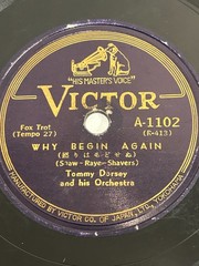 Tommy Dorsey RARE Japan Japanese Label HMV – Begin Again Boogie Woogie Swing