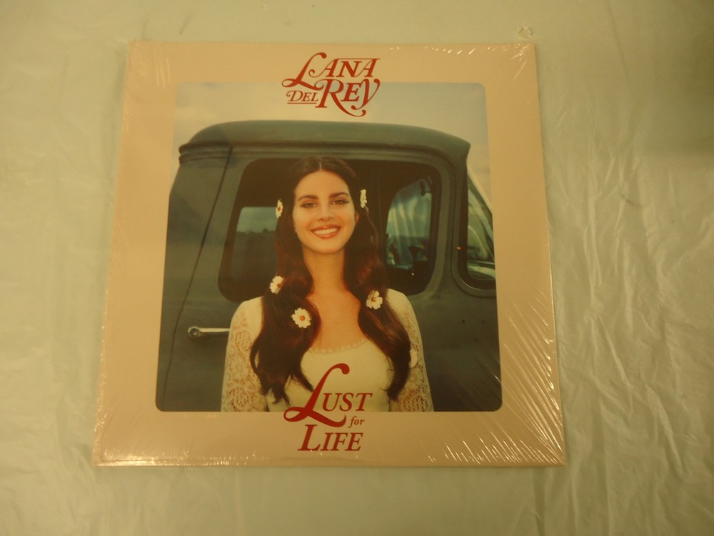 Lana Del Rey Lust for Life LP (2017) Shrink Wrap Tear