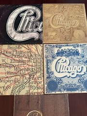 Bundle of 5 Vintage Vinyls Various Chicago Albums See Description