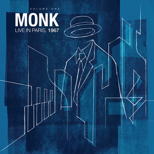 Thelonious Monk – Monk Live In Paris, 1967, Volume One (BLUE VINYL) – JAZZ *NEW/
