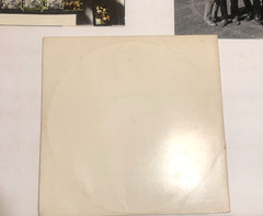 The Beatles The White Album 2x LP Orange label w poster &bonus paper photo Nm