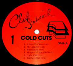 Paul McCartney-Cold Cuts LP (1987, Club Sandwich SP-11) VG+/VG