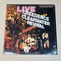 Creedence Clearwater Revival, “LIVE” In Europe 1971, -Fantasy 1987 Vinyl LP- EX+