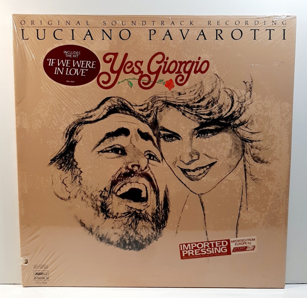 Luciano Pavarotti Yes Giorgio Opera Soundtrack 12″ Vinyl LP MGM New Sealed