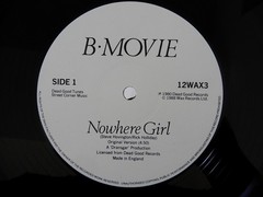 B-Movie Nowhere Girl / Remembrance Day Wax Records 12WAX3 UK numbered VINYL LP