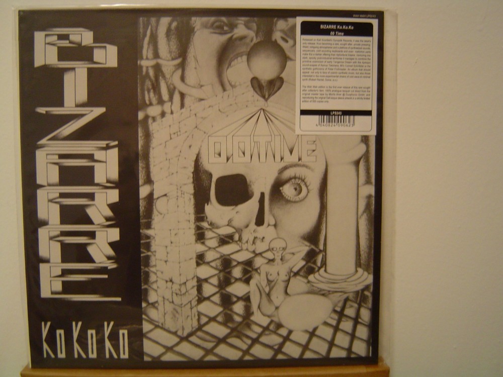 BIZARRE KO.KO.KO. 00 Time LP/1984 Austria/Rare Electronic/2022 RE/Cultural Noise