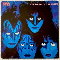 KISS Creatures of the Night 1982 France LP Rare Red Casablanca Label 6302 219