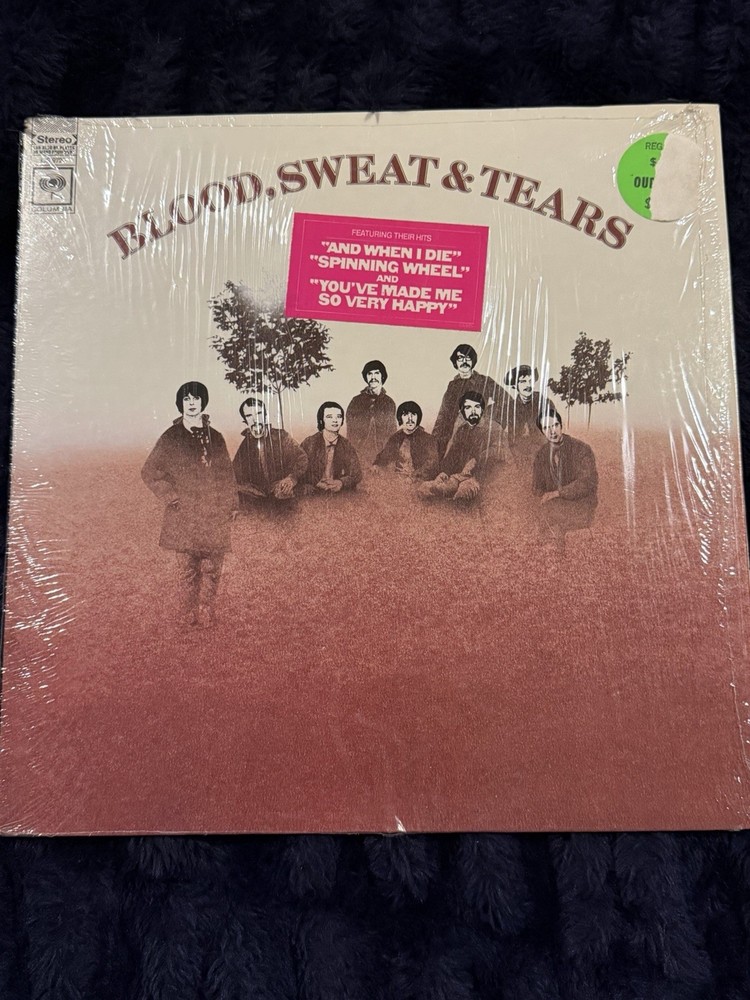 BLOOD, SWEAT & TEARS, SELF TITLED, COLUMBIA CS 9720, GATEFOLD Spinning Wheel