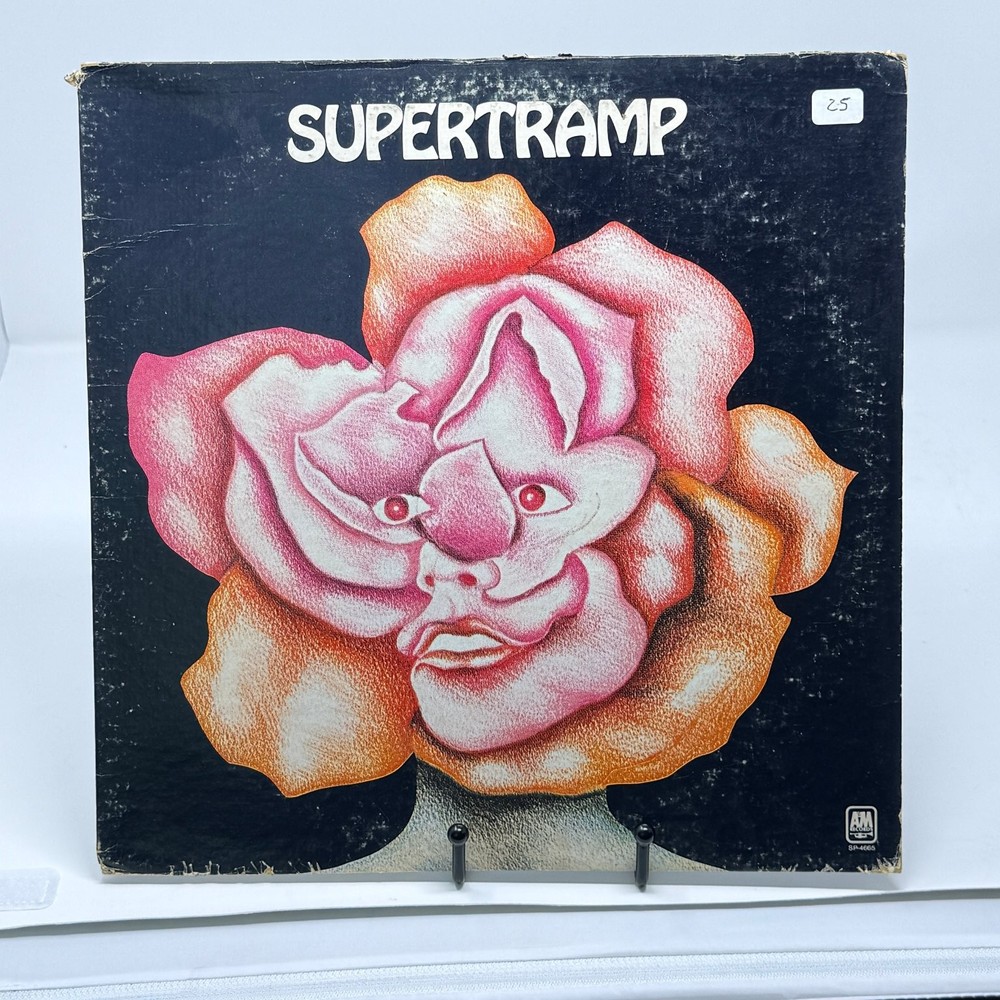 Supertramp – Supertramp LP Record 1977 A&M Rock Pop 33 RPM