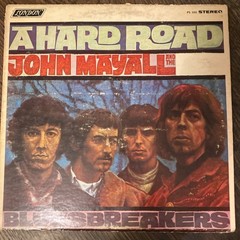 John Mayall Bluesbreakers A Hard Road Vinyl LP Orig Record VG