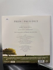 Pride & Prejudice Soundtrack (Pink & Blue Swirl Vinyl LP, 20th Anniv) Sealed