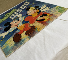 Vintage 1979 Mickey Mouse Disco LP Vinyl Record Disneyland Records 2504 Disney