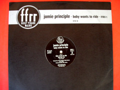 JAMIE PRINCIPLE “Baby Wants To Ride” 45 RPM 12″ Vinyl 1988 UK FFRR Records N/M