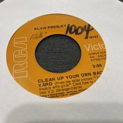 Elvis Presley-Lot of 11 different 45 RPM records in Excellent (EX) condition.