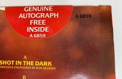OZZY OSBOURNE ~SHOT IN THE DARK ~SEALED EXTREMELY RARE w/ AUTOGRAPH~1986 UK 7”45