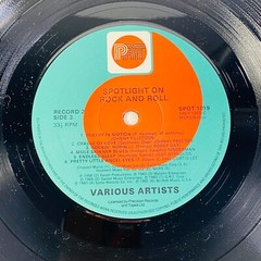 ROCK & ROLL “COMPILATION” *SPOTLIGHT ON*LP RECORD UK IMPORT PRT RECORDS…