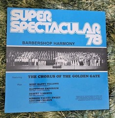 NEW Sealed Super Spectacular 78 Barbershop Harmony LP 1978 SHX 78-34 vinyl