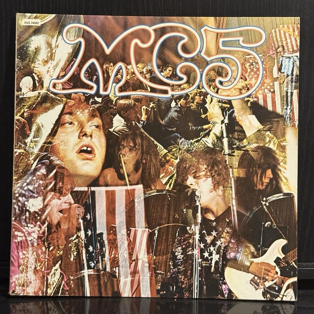 MC5 Kick Out the Jams 1978 Elektra Canada EKS74042 Proto-Punk Garage Rock EX/EX