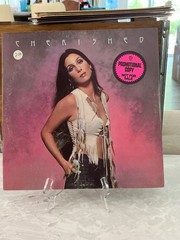 1977 Cher Cherished LP US Original Warner Bros BS 3046 Pink Promo Sticker VG+