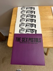 Sex Pistols Spunk Ltd Edition Box Set UK 2007 7 x Vinyl Black AS IS see photos