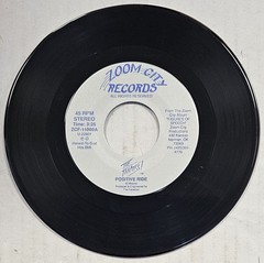 The Fanatics! – Positive Ride – Zoom City 7″ 1988 hard rock heavy metal – VG+