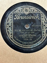 Isham Jones – Three Thirty Blues / Tell Me You Love Me – Brunswick 78 RPM