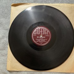 Vintage 78 Records in paper sleeves – Collectors – worn condition 10 inch record