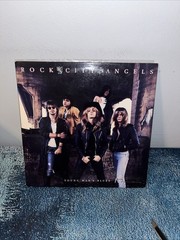 Rock City Angels Young Man’s Blues Vinyl Lp Promo