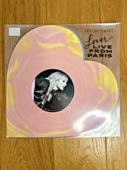 Taylor Swift Lover (Live From Paris) Heart Shaped Vinyl – NEW SEALED