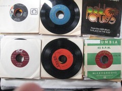 record lot 45 rpm VG 100 vinyl w/ sleeves Pop hits 50s-70s Oldies FREE SHIP 5N